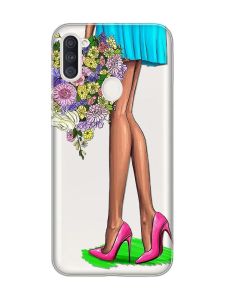 Прозорий чохол на Samsung Galaxy A11 :: Квітковий настрій (принт 226)