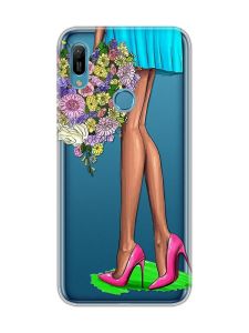 Прозорий чохол на Huawei Y6 2019 :: Квітковий настрій (принт 226)