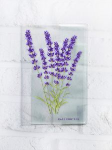 Обкладинка на паспорт книжечку :: Букет лаванди (принт 28)