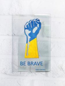 Обкладинка на паспорт книжечку :: Кулак (патріотичний принт 43)