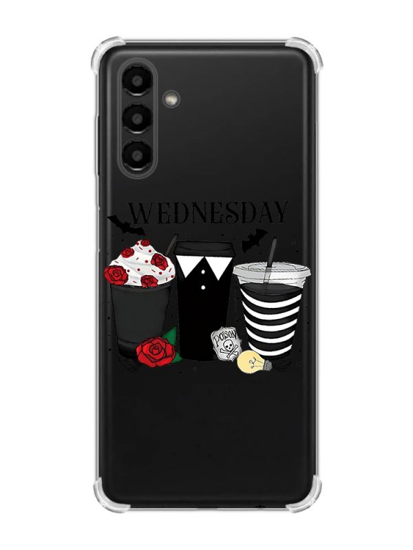 Чохол із потовщеними кутами на Samsung Galaxy A04s/A13 5G Коктейлі. Венздей (принт 216)