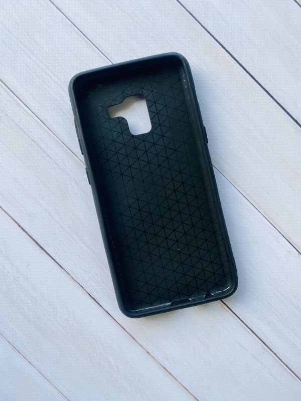 Силіконовий чохол із смужкою для Samsung Galaxy А5(2018) / A8(2018) Чорний