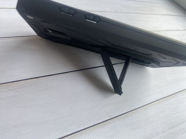 Силіконовий протиударний чохол із підставкою для Samsung Galaxy J2 Pro 2018 J250 Чорний