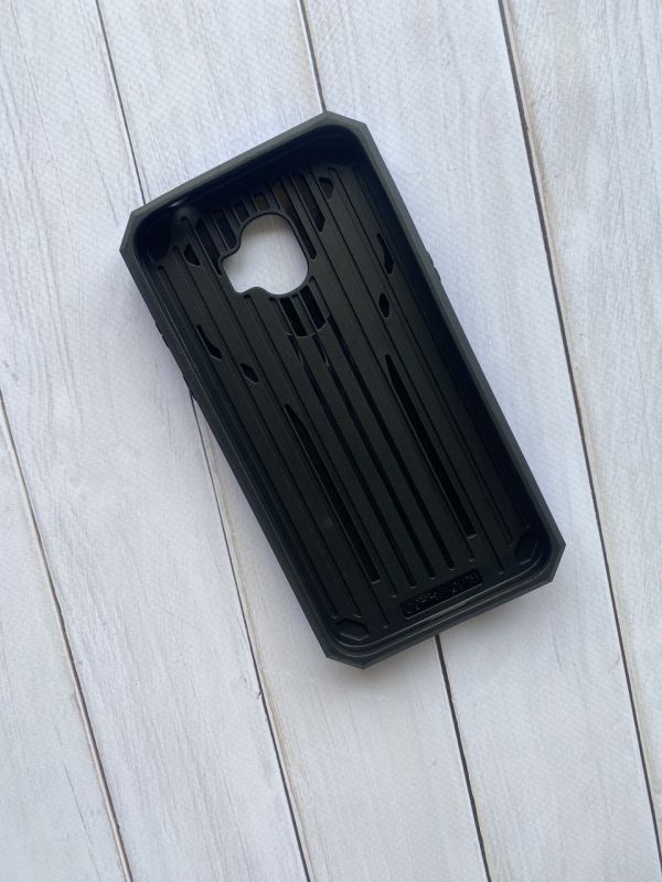 Силіконовий протиударний чохол із підставкою для Samsung Galaxy J2 Pro 2018 J250 Синій