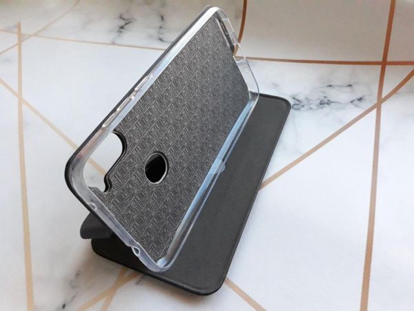 Чохол-книжка з малюнком для Samsung Galaxy A11 Чорний; Стрічка Україна (принт 253)
