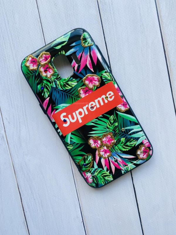 Силіконовий чохол з камінням для Samsung Galaxy J2 Core Supreme