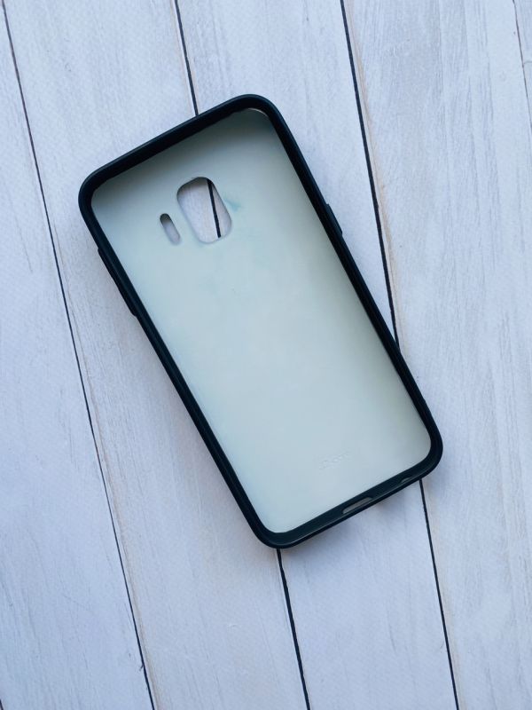 Силіконовий чохол з камінням для Samsung Galaxy J2 Core Метелик на чорному