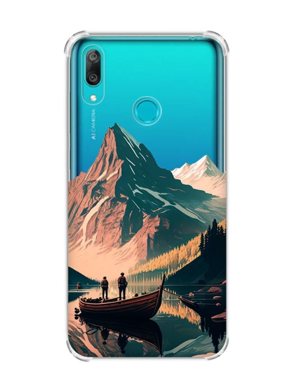 Чохол з потовщеними кутами Huawei Y7 2019/Y7 prime 2019 :: Човен. Пейзаж (принт 246)