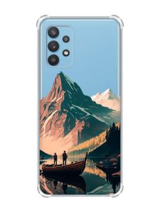 Чохол з потовщеними кутами на Samsung Galaxy A32 :: Човен. Пейзаж (принт 246)