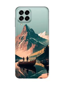 Прозорий чохол на Samsung Galaxy M33 5G :: Човен. Пейзаж (принт 246)
