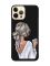Матовий чорний чохол на Apple iPhone 12 Pro Max Дівчина з латте (принт 227)