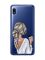 Прозорий чохол на Samsung Galaxy A10 (2019) A105 :: Дівчина з латте (принт 227)