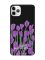 Матовий чорний чохол на iPhone 11 Pro (5.8) Тюльпани (принт 265)