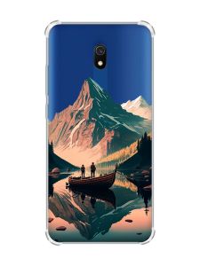 Чохол з потовщеними кутами на Xiaomi Redmi 8A :: Човен. Пейзаж (принт 246)