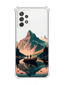 Чохол з потовщеними кутами на Samsung Galaxy A72 :: Човен. Пейзаж (принт 246)