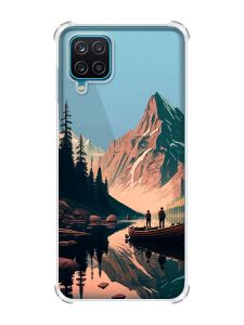 Чохол з потовщеними кутами на Samsung A12 4G :: Човен. Пейзаж (принт 246)