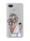Чохол із потовщеними кутами для Xiaomi Redmi 6 Дівчина з латте (принт 227)