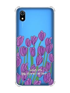 Чохол з потовщеними кутами для Xiaomi Redmi 7A Тюльпани (принт 265)