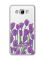 Прозорий чохол на SAMSUNG Galaxy J7(2016) J710 Тюльпани (принт 265)