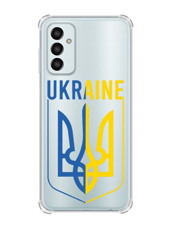 Чохол із потовщеними кутами на Samsung Galaxy M13 4G Тризуб (принт 254)