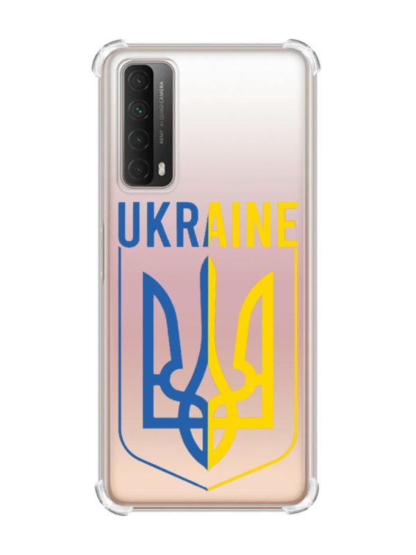 Чохол з потовщеними кутами на Huawei P Smart 2021 Тризуб (принт 254)