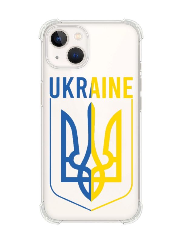 Чохол із потовщеними кутами на iPhone 14 Plus Тризуб (принт 254)
