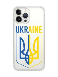 Чохол із потовщеними кутами на iPhone 14 Pro Max Тризуб (принт 254)