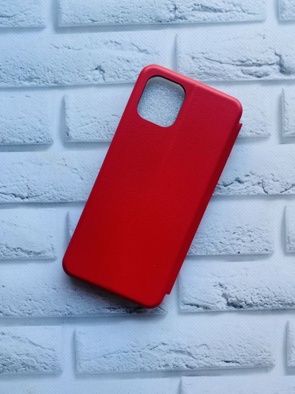 Чохол-книжка з малюнком для Samsung Galaxy A03 (A035) Червоний :: Тризуб (патріотичний принт 254)