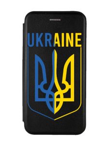 Чохол-книжка з малюнком для Samsung Galaxy A11 Чорний :: Тризуб (патріотичний принт 254)