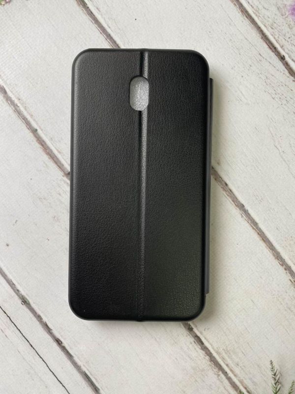 Чохол-книжка з малюнком для Xiaomi Redmi 8A Чорний :: Тризуб (патріотичний принт 254)
