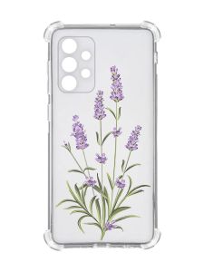 Чохол із потовщеними кутами на Oppo A72 5G :: Гілочки лаванди (принт 266)