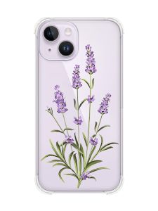 Чохол із потовщеними кутами на iPhone 14 :: Гілочки лаванди (принт 266)