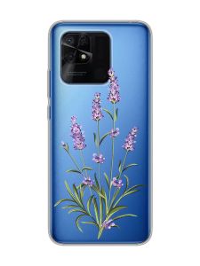Прозорий чохол на Xiaomi Redmi 10C :: Гілочки лаванди (принт 266)