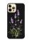 Матовий чорний чохол на Apple iPhone 12 Pro Max :: Гілочки лаванди (принт 266)