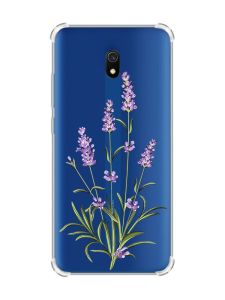Чохол з потовщеними кутами на Xiaomi Redmi 8A :: Гілочки лаванди (принт 266)