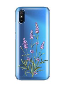 Прозорий чохол на Xiaomi Redmi 9A  :: Гілочки лаванди (принт 266)