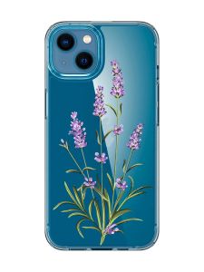 Прозорий чохол для iPhone 13 mini :: Гілочки лаванди (принт 266)