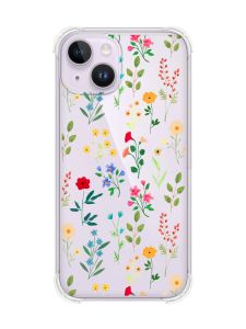 Чохол із потовщеними кутами на iPhone 14 :: Квітковий фон (принт 269)
