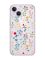 Прозорий чохол із захистом камери на iPhone 14 :: Квітковий фон (принт 269)