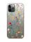 Прозорий чохол на iPhone 12 Pro Max :: Квітковий фон (принт 269)