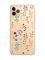 Прозорий чохол на iPhone 11 Pro Max (6,5) :: Квітковий фон (принт 269)