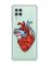 Чохол з потовщеними кутами на Samsung Galaxy A22 4G/M32/M22 :: Серце анатомічне (принт 250)