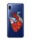 Прозорий чохол на Samsung Galaxy A10 (2019) A105 :: Серце анатомічне (принт 250)