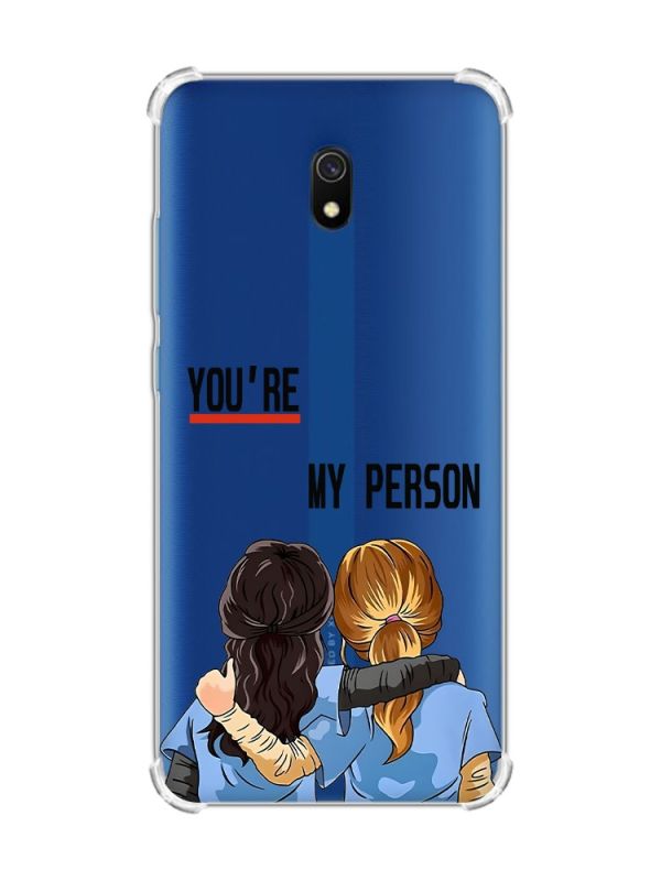 Чохол з потовщеними кутами на Xiaomi Redmi 8A :: Подруги з Анатомії (принт 251)