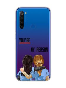 Прозорий чохол на Xiaomi Redmi Note 8T :: Подружки з Анатомії (принт 251)