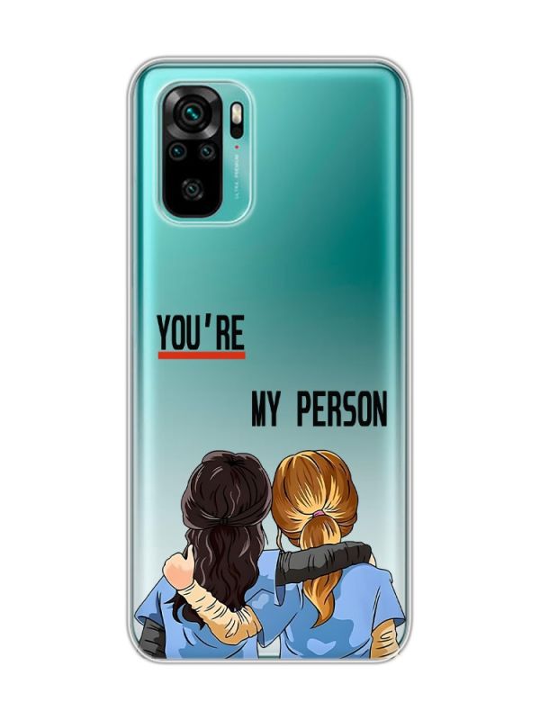 Прозорий чохол на Xiaomi Redmi Note 10 / Note 10s  :: Подружки з Анатомії (принт 251)