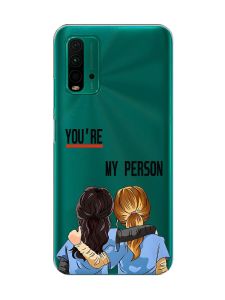 Прозорий чохол на Xiaomi Redmi 9T  :: Подружки з Анатомії (принт 251)