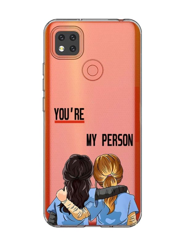 Прозорий чохол для Xiaomi Redmi 9C :: Подружки з Анатомії (принт 251)