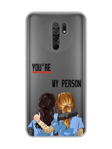 Прозорий чохол на Xiaomi Redmi 9 :: Подружки з Анатомії (принт 251)