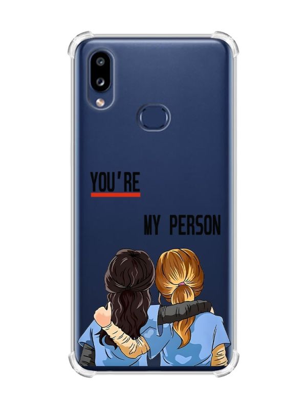 Чохол з потовщеними кутами на Samsung Galaxy A10s/A107 :: Подруги з Анатомії (принт 251)
